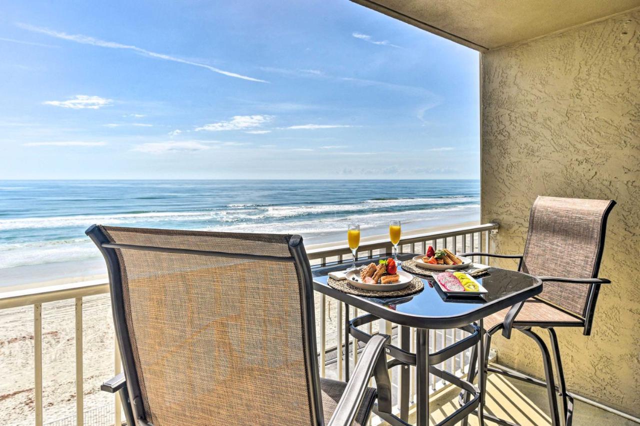 Oceanfront, Fourth-Floor Condo On Daytona Beach! Exterior foto